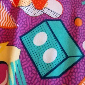 NWT Lularoe One Size 80s Style Mickey Leggings